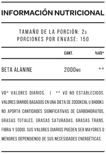 Beta Alanina Star Nutrition - 300g alternate view