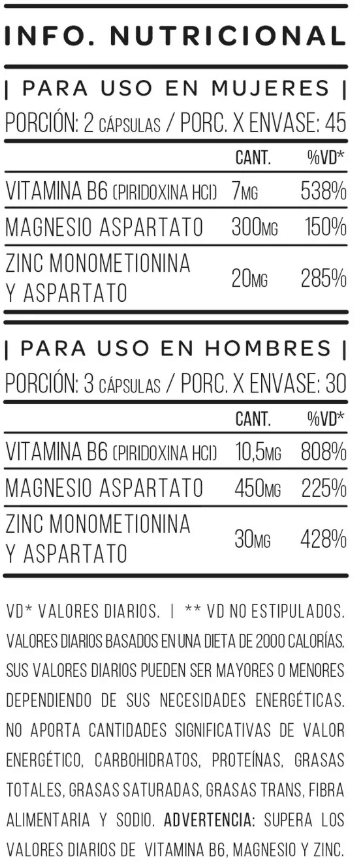 ZMA Star Nutrition - 90 Cápsulas miniatura 3