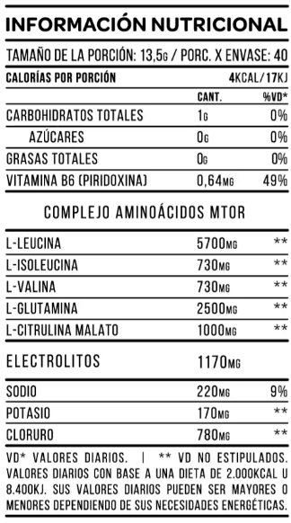 BCAA 2:1:1 Star Nutrition - 270g alternate view