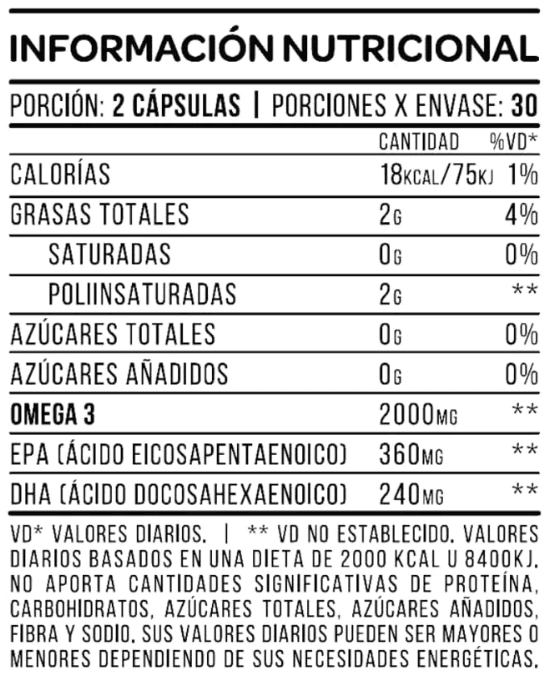 Omega 3 Star Nutrition - 60 Cápsulas alternate view