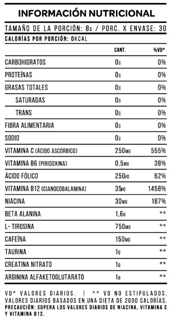 TNT Dynamite Pre Entreno Star Nutrition - 240g alternate view